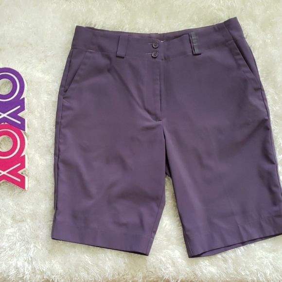 Nike Pants - NIKE GOLF Nike fit dry purple shorts